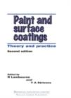 Image for Paint and surface coatings: theory and practice.