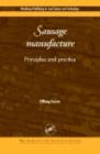 Image for Sausage manufacture: principles and practice