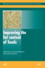 Image for Improving the Fat Content of Foods