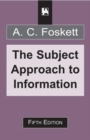 Image for The Subject Approach to Information