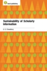 Image for Sustainability of scholarly information