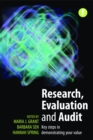 Image for Research, evaluation and audit: key steps in demonstrating your value