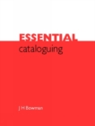 Image for Essential cataloguing