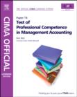 Image for Test of Professional Competence in Management Accounting