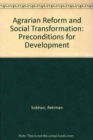 Image for Agrarian Reform and Social Transformation : Preconditions for Development