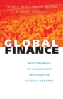 Image for Global finance  : new thinking on regulating speculative capital markets