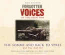 Image for Forgotten Voices - The Somme and Back to Ypres: July 1916 - July 1917