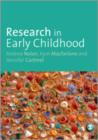 Image for Research in Early Childhood
