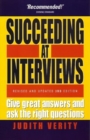 Image for Succeeding at interviews  : give great answers and ask the right questions