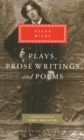 Image for Plays, Prose Writings And Poems