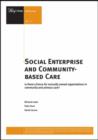 Image for Social Enterprise and Community-based Care