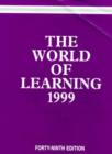 Image for The world of learning 1999