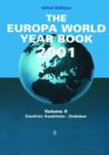 Image for Europa World Year Bk 2001 V2