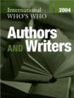 Image for International Who&#39;s Who of Authors and Writers 2004