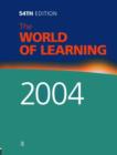 Image for The World of Learning 2004