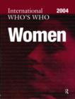 Image for The international who&#39;s who of women 2004