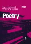 Image for International Who&#39;s Who in Poetry 2005