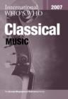Image for International Who&#39;s Who in Classical Music 2007