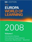 Image for The Europa World of Learning 2008