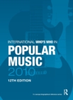 Image for International who&#39;s who in popular music 2010