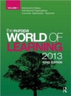 Image for The Europa World of Learning 2013