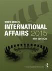Image for Who&#39;s who in international affairs 2015
