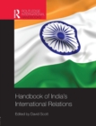 Image for Handbook of India&#39;s international relations