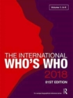 Image for The International Who&#39;s Who 2018