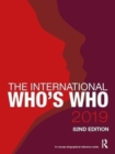 Image for The International Who&#39;s Who 2019