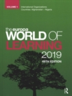 Image for The Europa World of Learning 2019