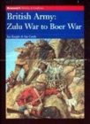 Image for British army  : Zulu war to Boer war