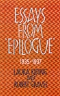 Image for Essays from Epilogue 1935-1937
