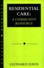 Image for Residential Care : A Community Resource