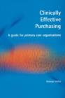 Image for Clinically Effective Purchasing