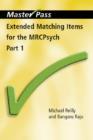 Image for Extended matching items for the MRCPsych part 1