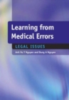 Image for Learning from medical errors  : legal issues