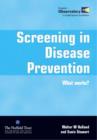 Image for Screening in Disease Prevention