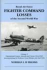 Image for RAF Fighter Command Losses of the Second World War 3