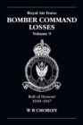 Image for Royal Air Force Bomber Command lossesVol. 9: Roll of honour, 1939-1947