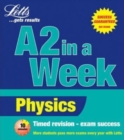 Image for A2 IN A WEEK PHYSICS