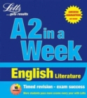 Image for A2 IN A WEEK ENGLISH LITERATUR