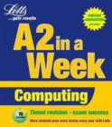 Image for A2 IN A WEEK COMPUTING