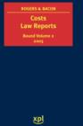 Image for Costs Law Reports 2003