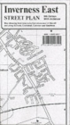 Image for Inverness East Street Plan with Ardersier : Map Showing Inverness Suburban Areas East of the A9 Including Balloch, Cradlehall, Culloden