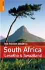 Image for The Rough Guide to South Africa, Lesotho and Swaziland
