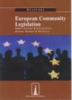 Image for European Community legislation: Statutes