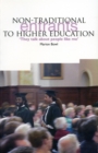Image for Non-traditional entrants to higher education  : &#39;they talk about people like me&#39;