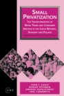Image for Small Privatization : The Transformation of Retail Trade and Consumer Services in the Czech Republic, Hungary and Poland