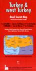 Image for Turkey and West Turkey Road Tourist Map Including Town Plan of Istanbul