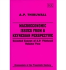 Image for macroeconomic issues from a keynesian perspective : Selected Essays of A.P. Thirlwall, Volume Two